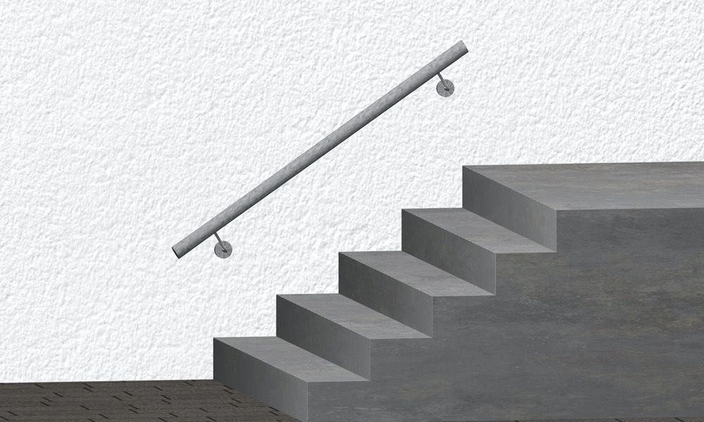 Verzinkt Handlauf System 182-Haken