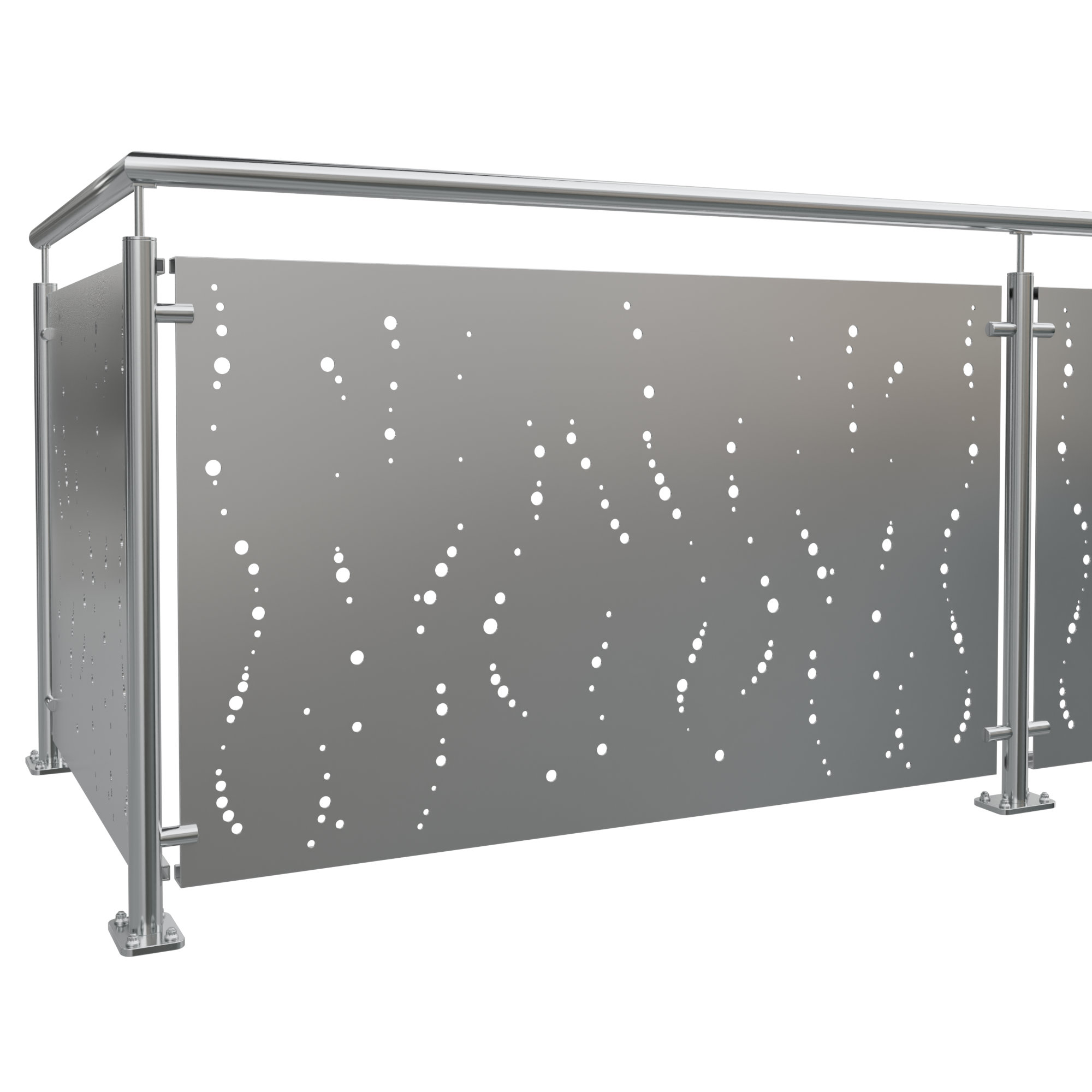 Balkonverkleidung Aluminium SB