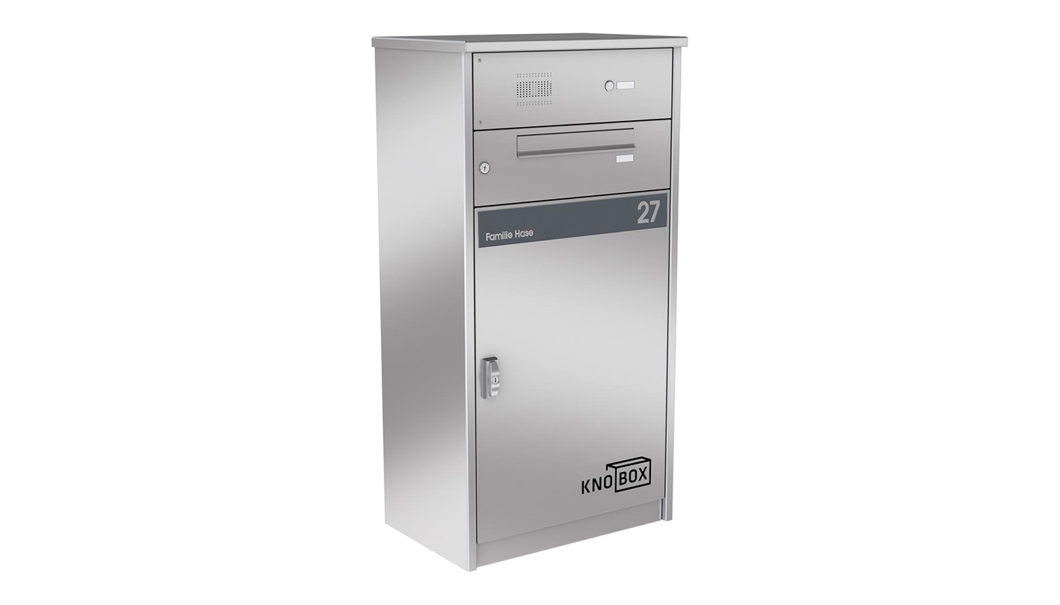 Paketbox Edelstahl Knobox 12 XL von KNOBLOCH