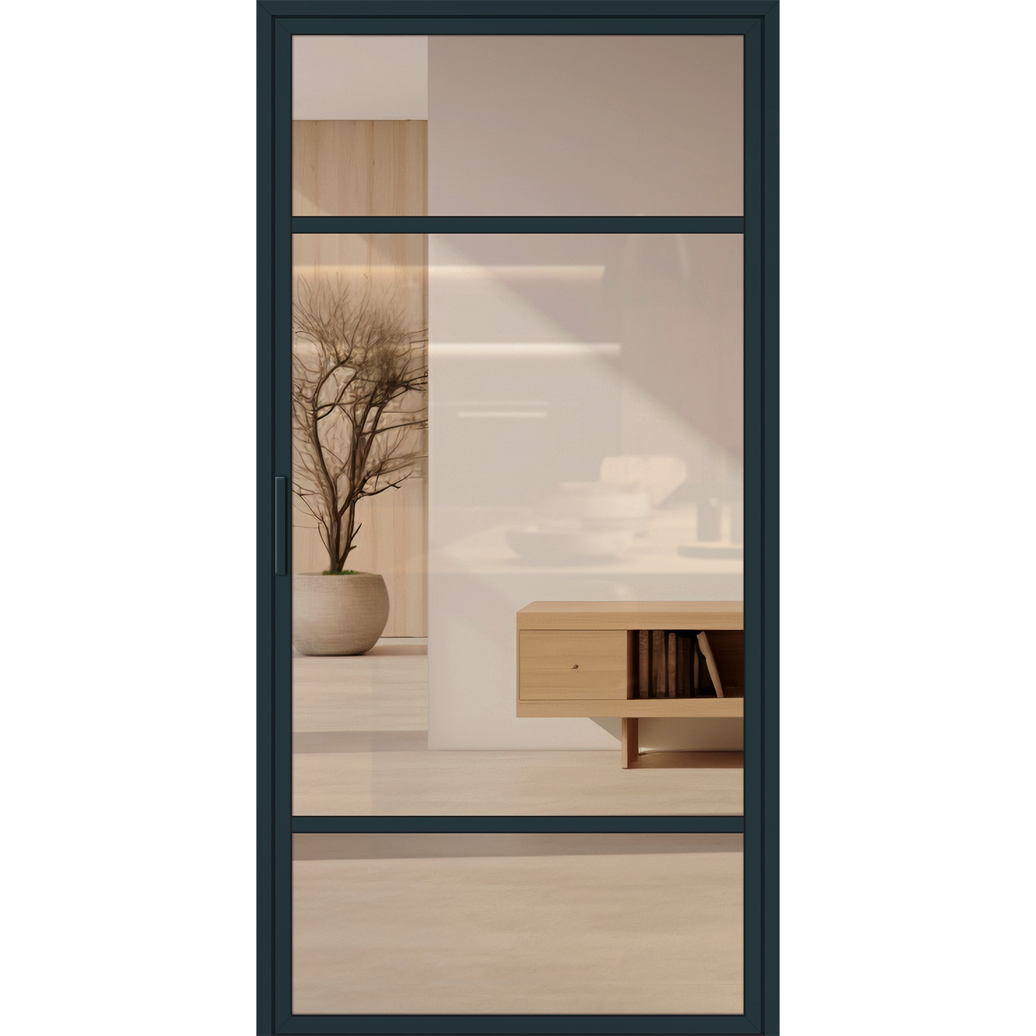Lofttür Aluminium und Glas LOFT DE LUXE - Loft 7