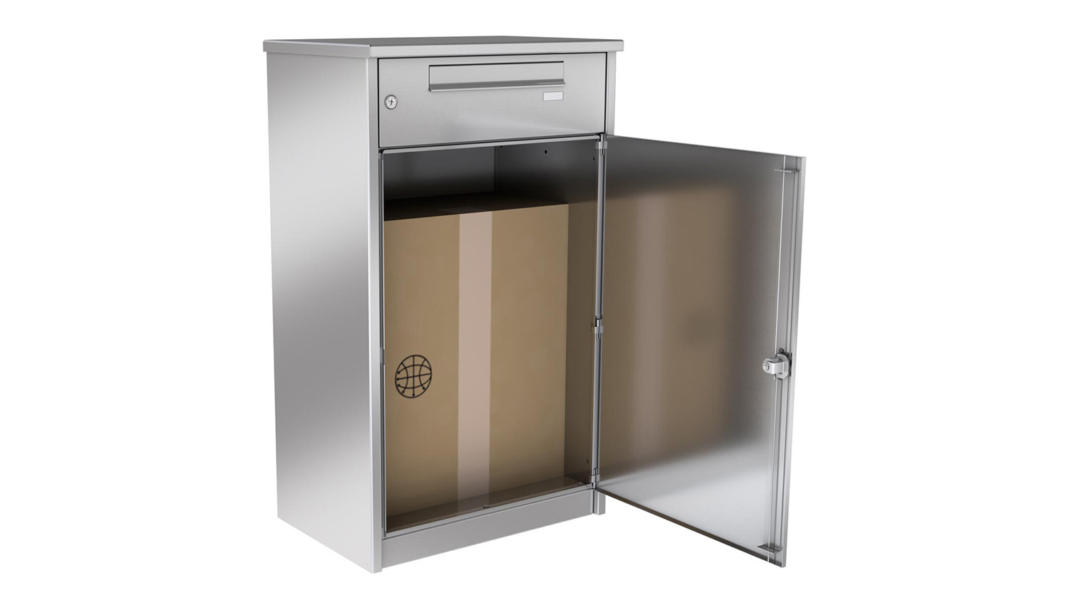 Paketbox Edelstahl Knobox 11 XL von KNOBLOCH