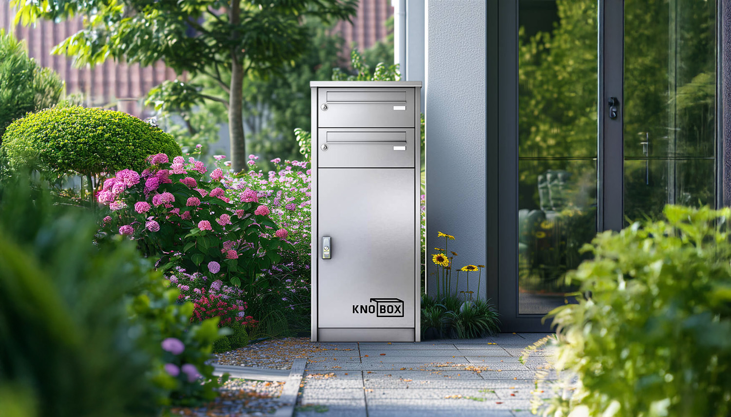 Paketbox Edelstahl Knobox 13 von KNOBLOCH