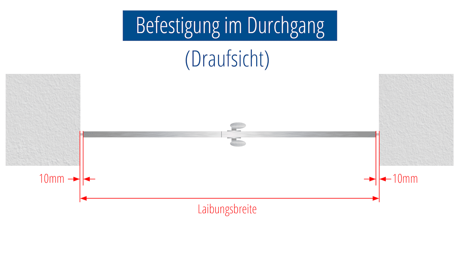 Gittertür Edelstahl 2-flügelig Leiter