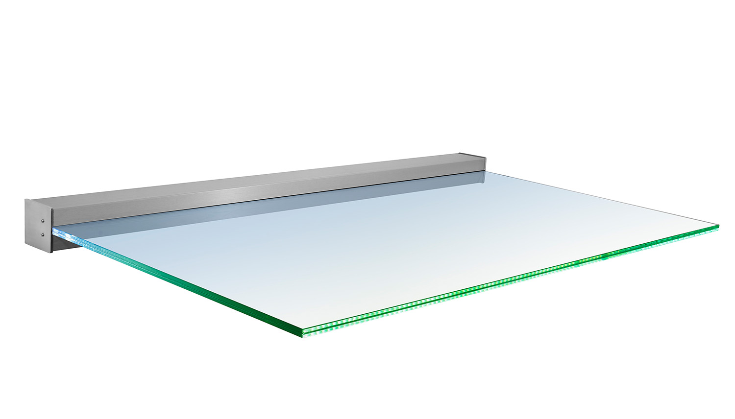 Vordach Aluminium Phönix Exklusiv VSG-Glas