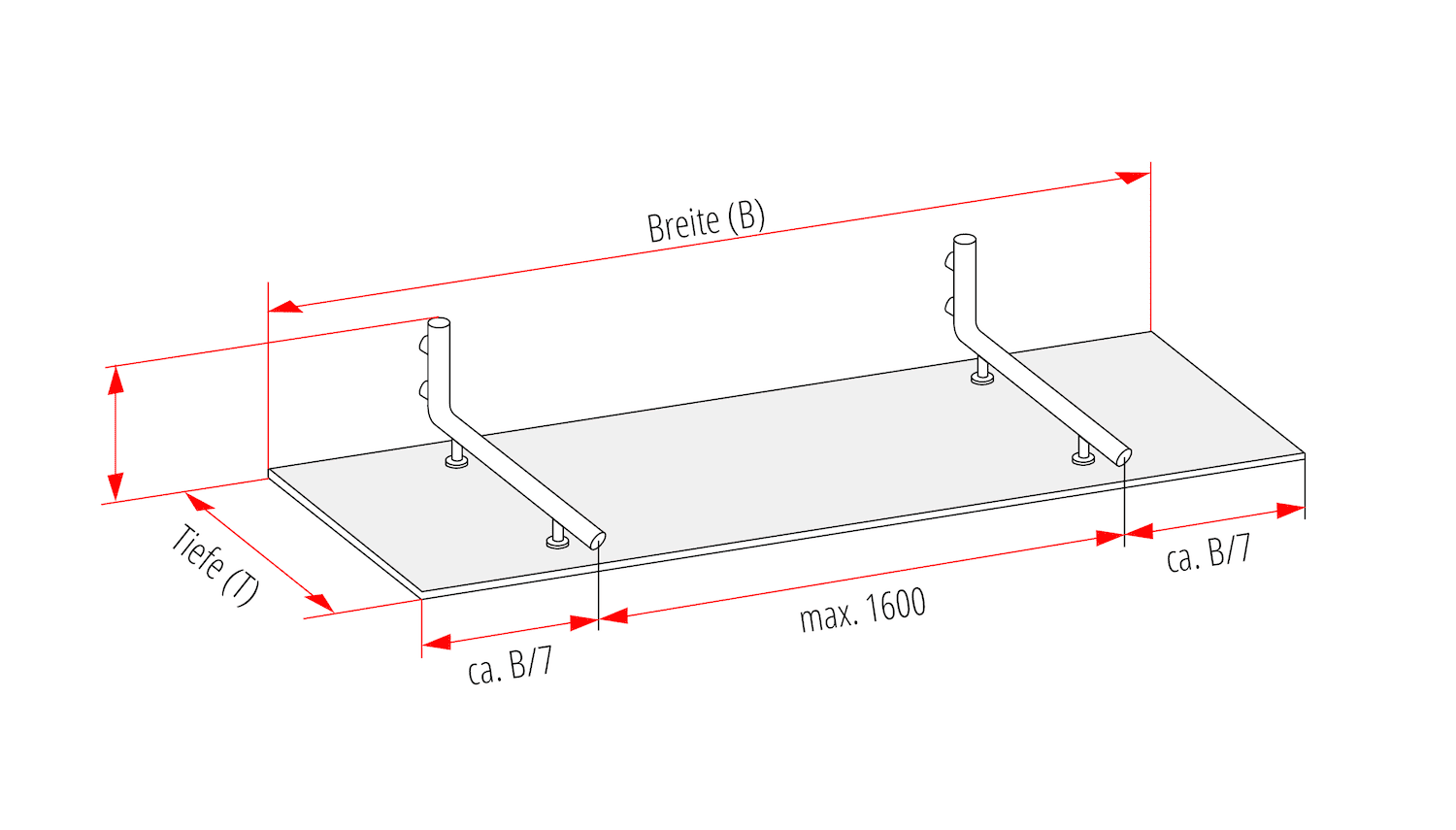 Vordach Aluminium CAN-MO