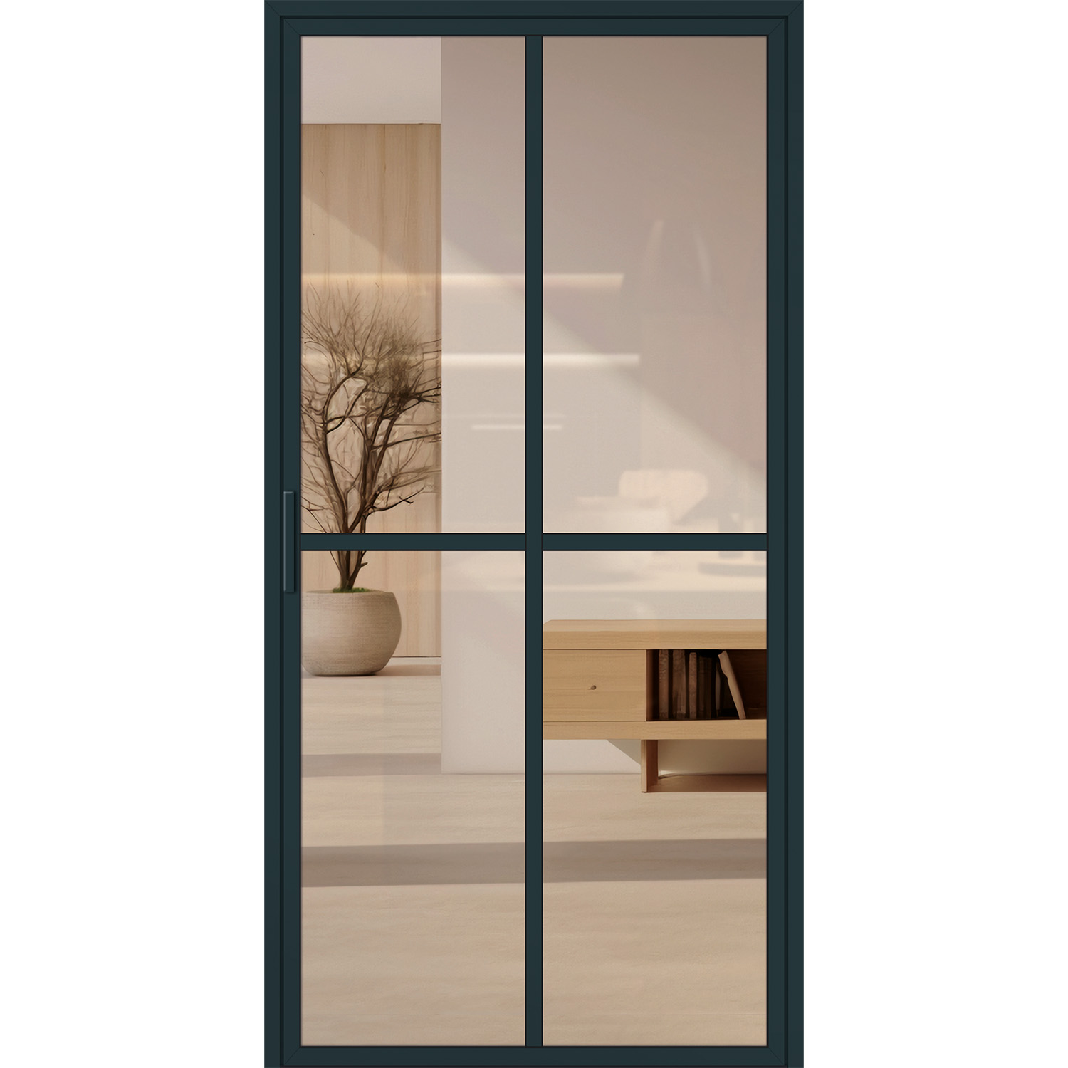 Lofttür Aluminium und Glas LOFT DE LUXE - Loft 2
