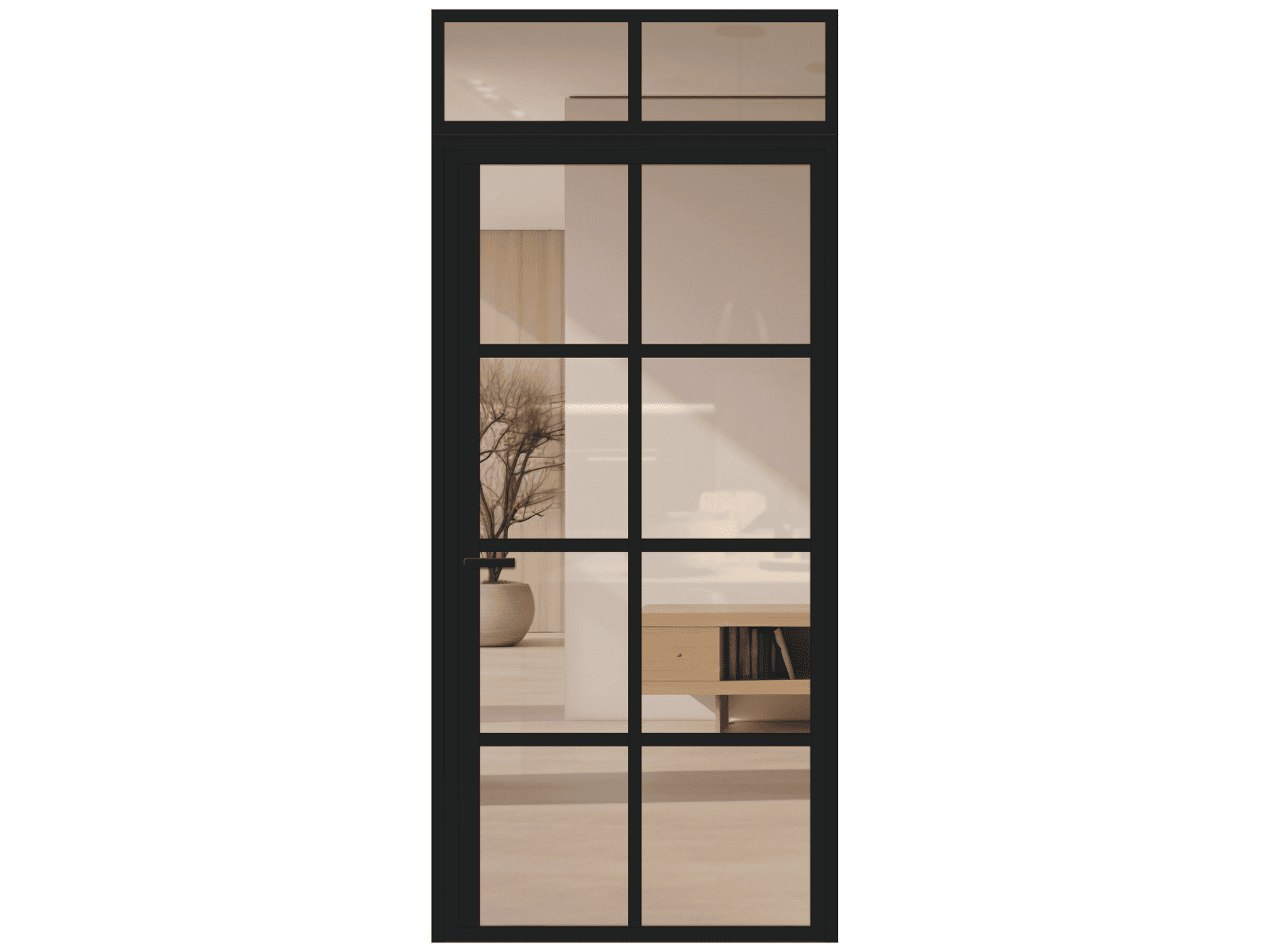 Lofttür Aluminium und Glas LOFT DE LUXE - Loft 6