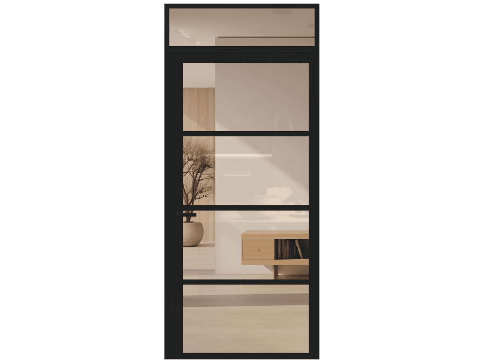 Lofttür Aluminium und Glas LOFT DE LUXE - Loft 5