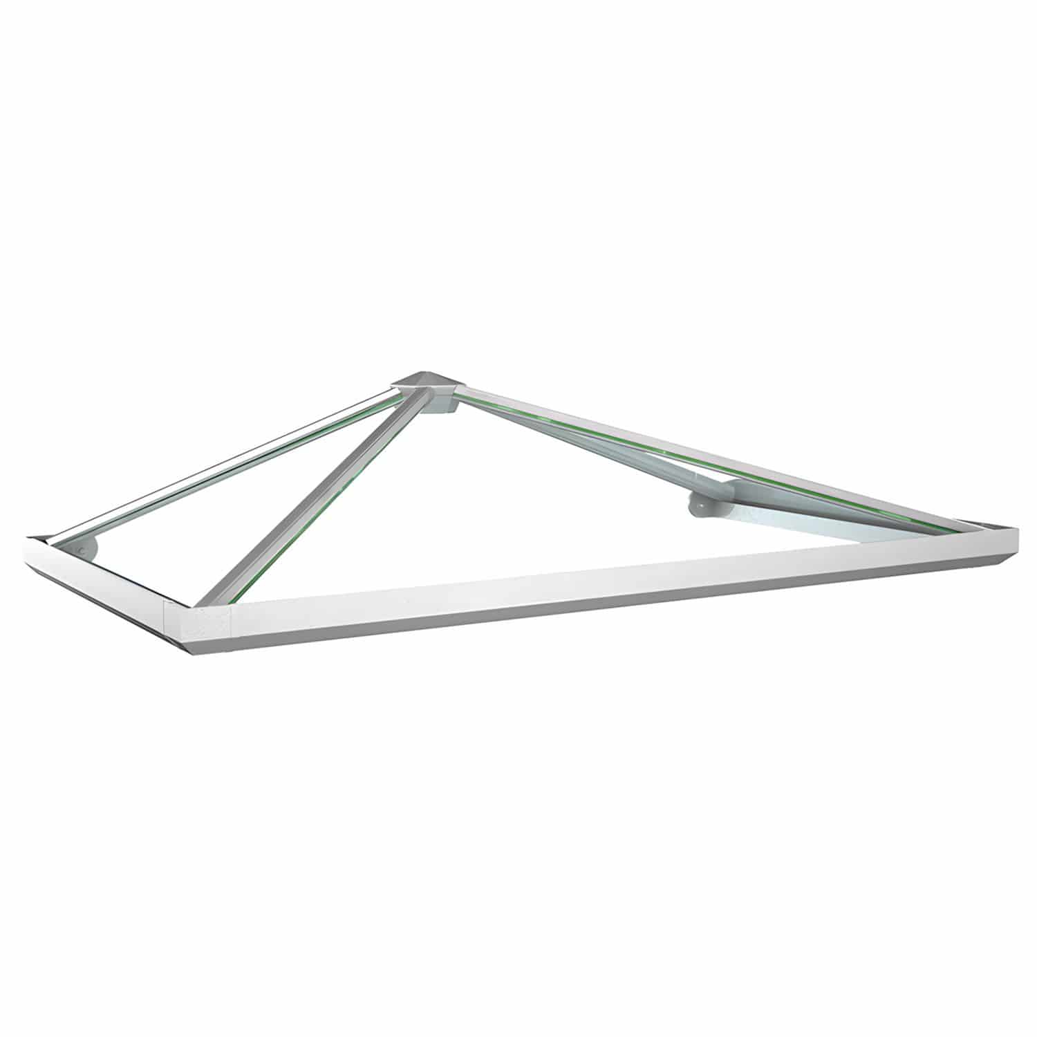 Vordach Aluminium Corall 1 VSG-Glas