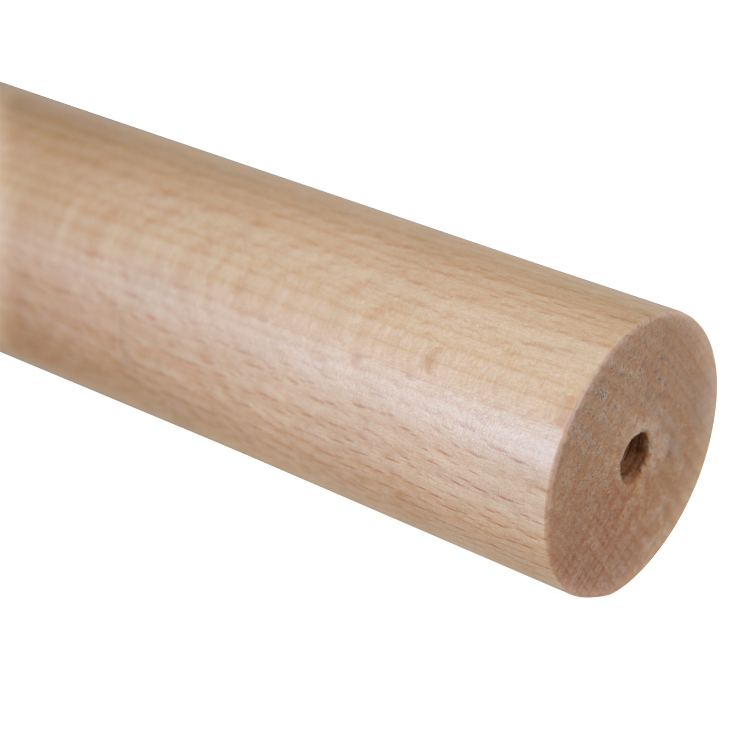 Handlauf Holz Buche 1000 mm mit Bohrungen