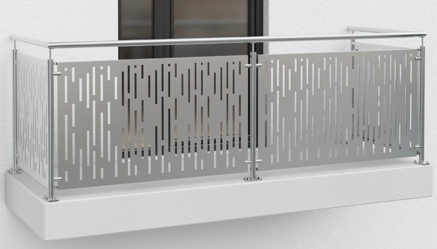 Balkonverkleidung Aluminium SF VE