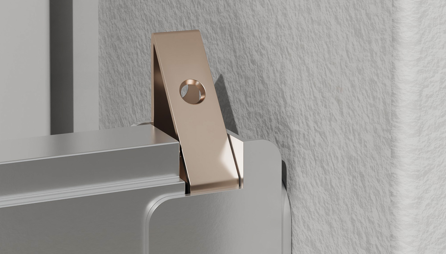 Mobile Wasserschutzwand aus Aluminium
