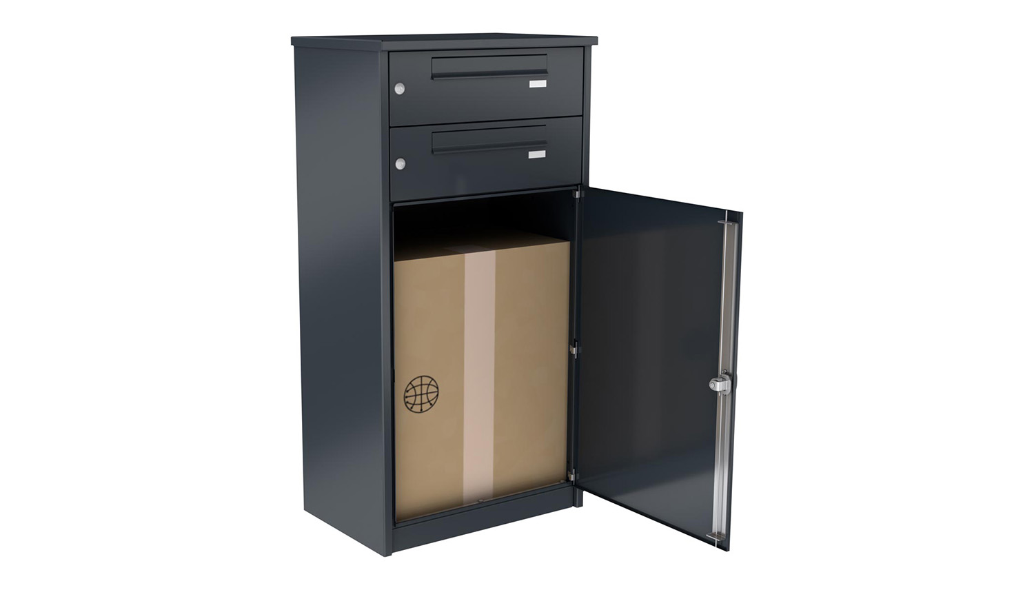 Paketbox Aluminium Knobox 13 XL von KNOBLOCH
