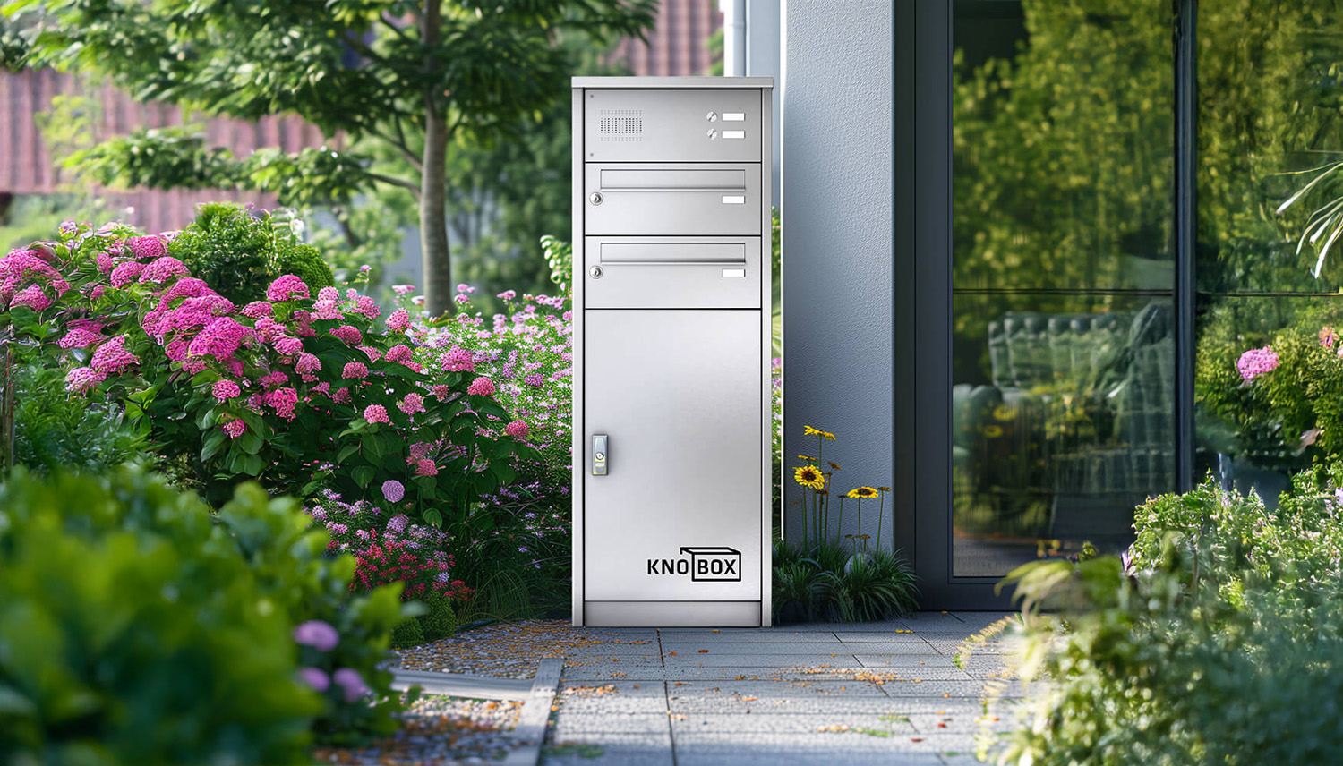 Paketbox Edelstahl Knobox 14 von KNOBLOCH