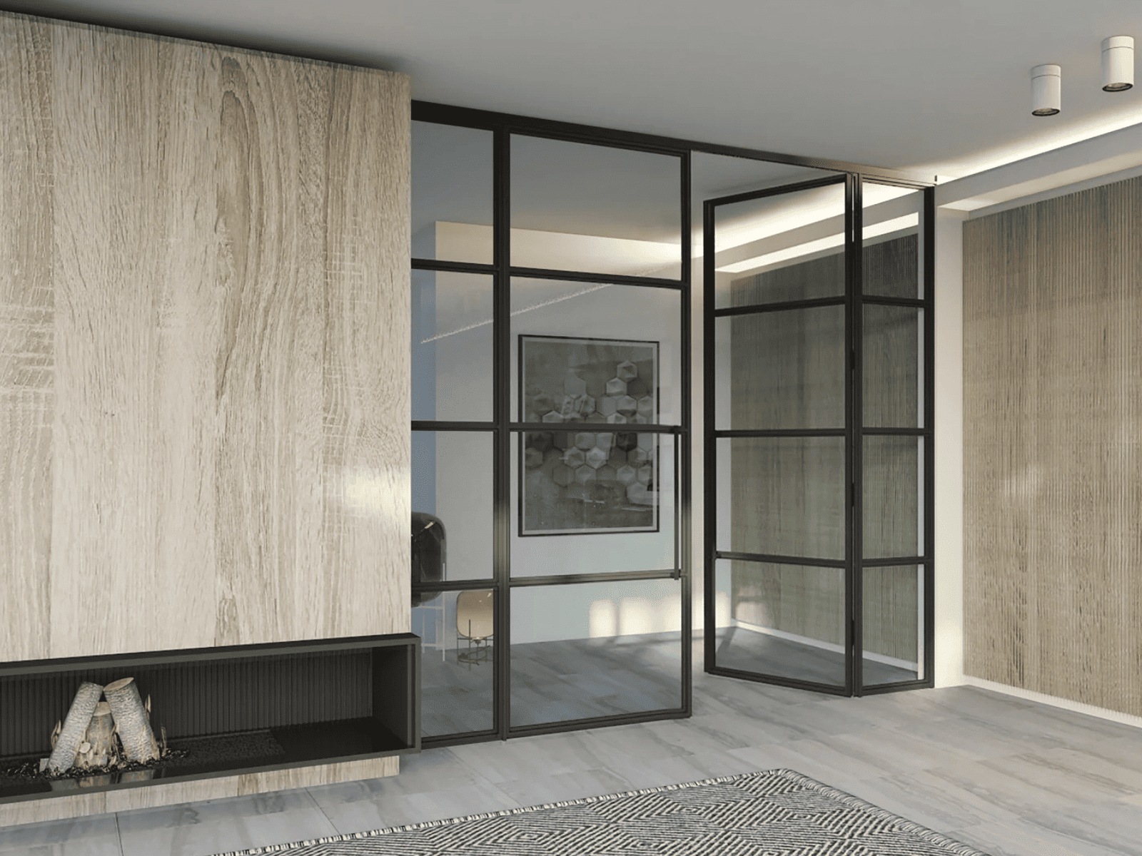 Lofttür Aluminium und Glas LOFT DE LUXE - Loft 5