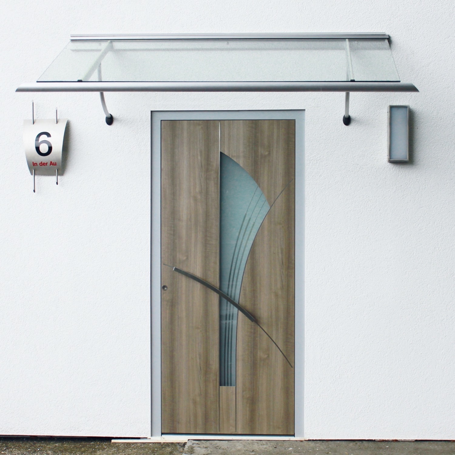 Vordach Aluminium COM-MO