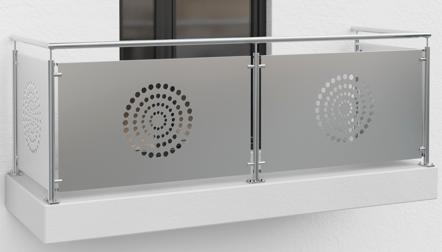 Balkonverkleidung Aluminium KR