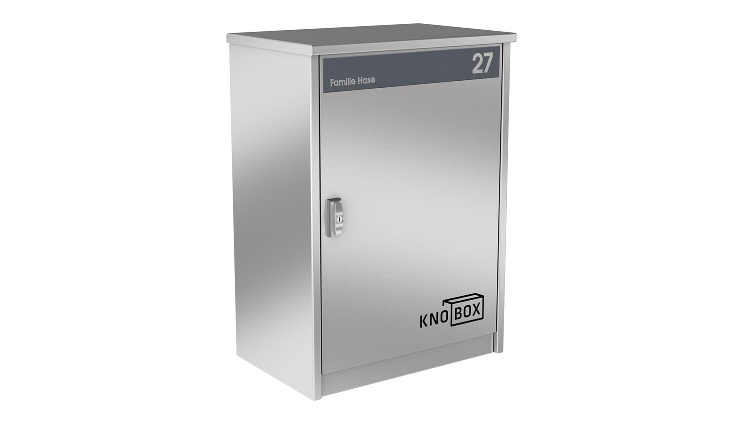 Paketbox Edelstahl Knobox 10 XL von KNOBLOCH
