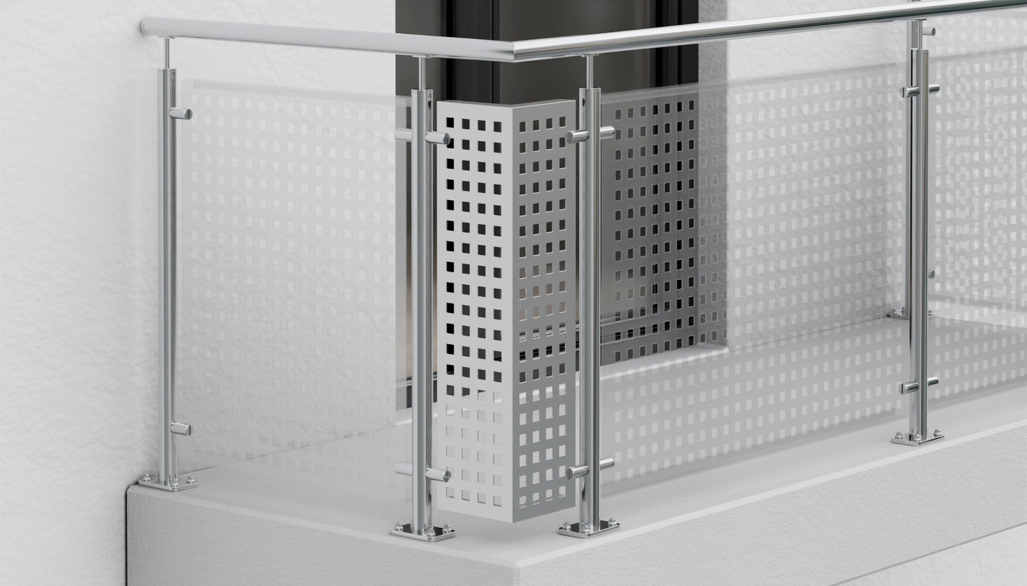 Eckelement Aluminium QL GE