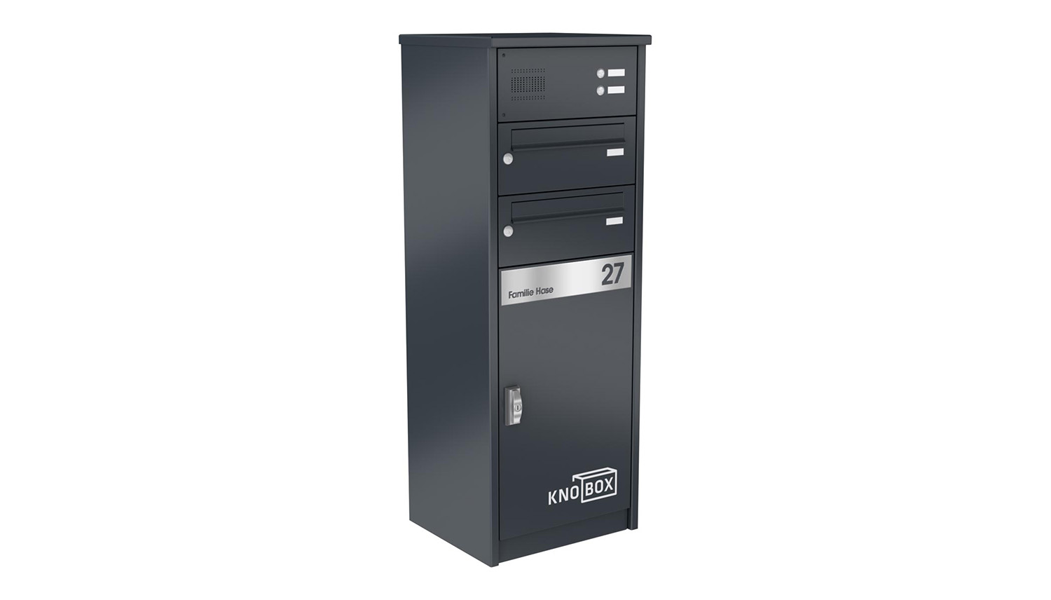 Paketbox Aluminium Knobox 14 von KNOBLOCH