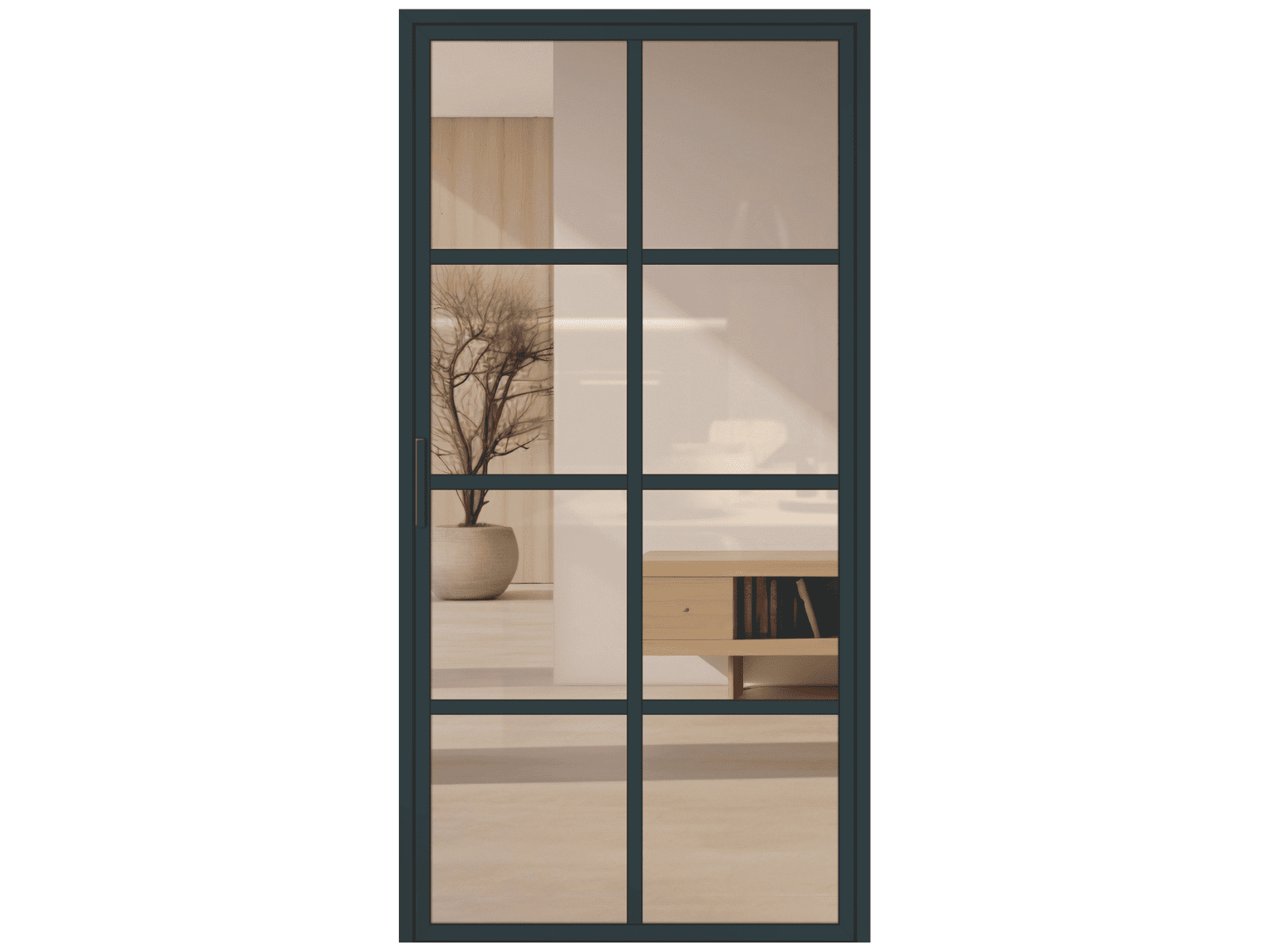Lofttür Aluminium und Glas LOFT DE LUXE - Loft 6