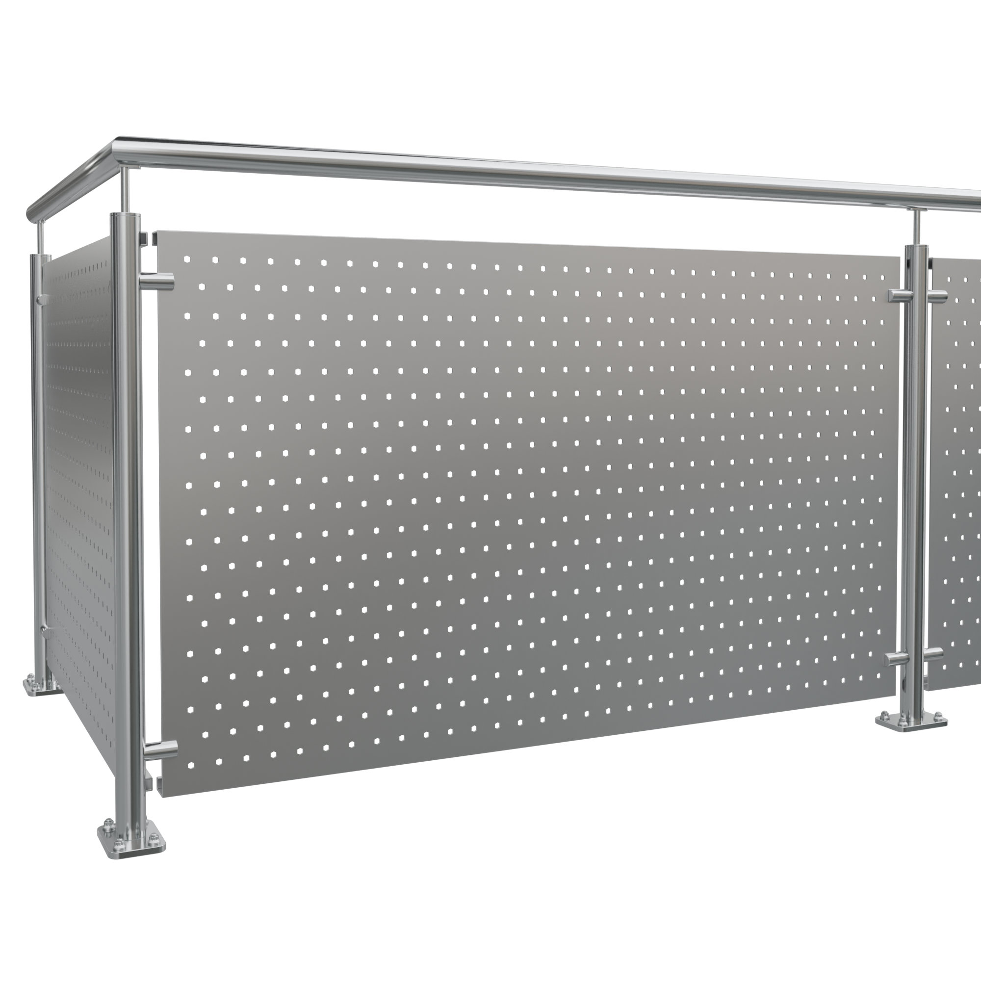 Balkonverkleidung Aluminium SK VE