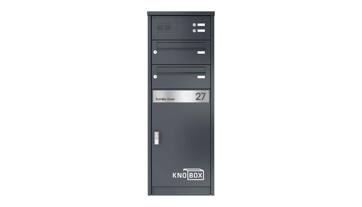 Paketbox Aluminium Knobox 14 von KNOBLOCH
