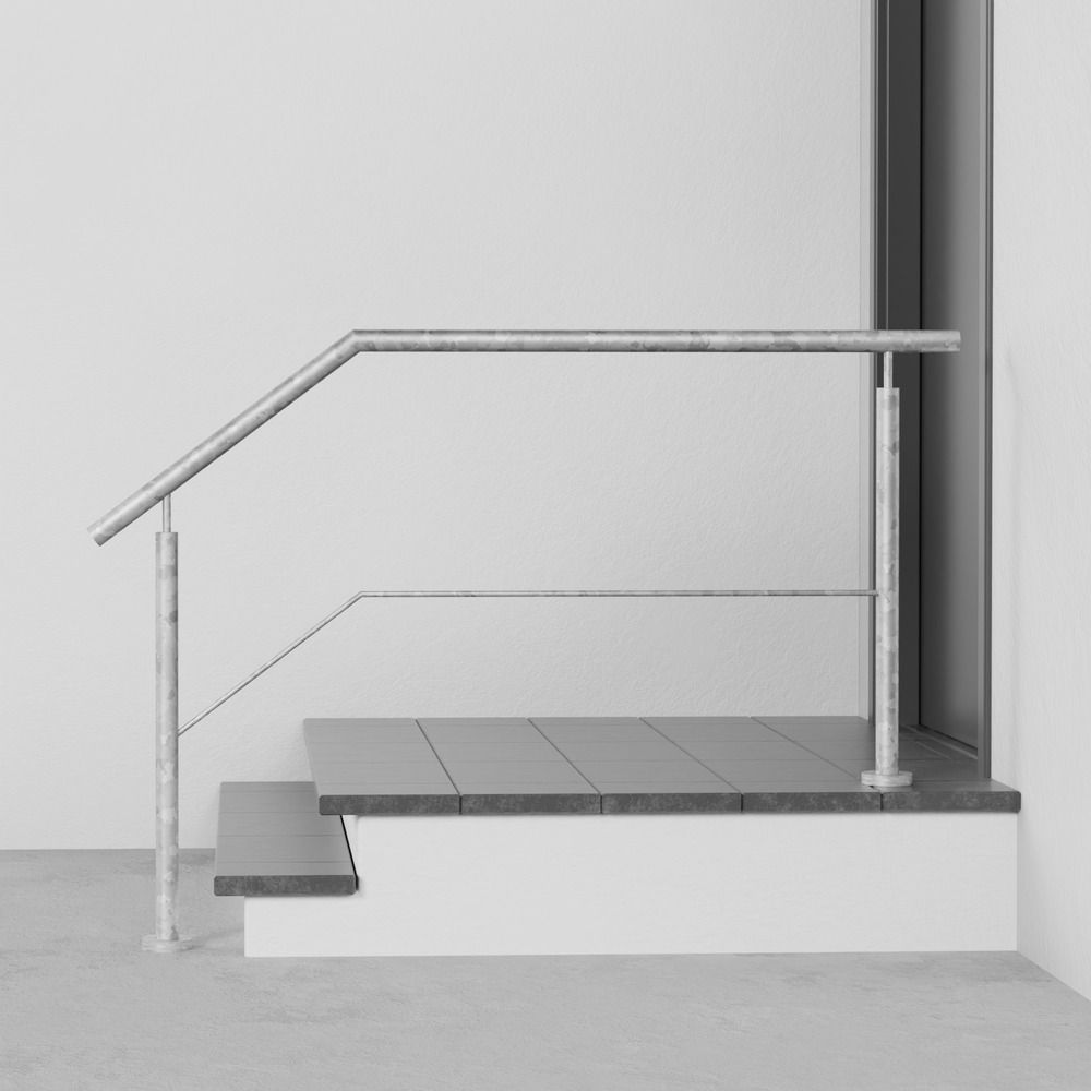 Treppengeländer verzinkt  FS-CL 1-3 Querstreben 