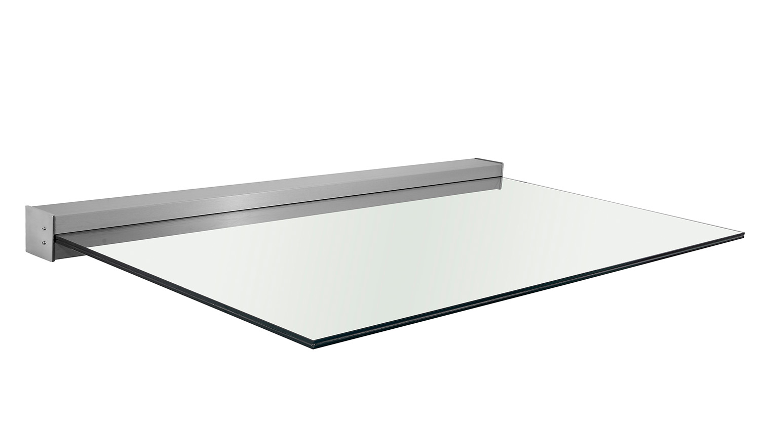 Vordach Aluminium Phönix Exklusiv VSG-Glas