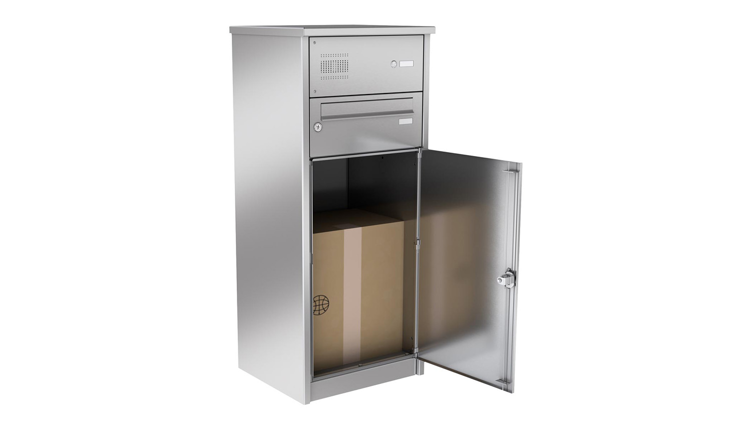 Paketbox Edelstahl Knobox 12 von KNOBLOCH