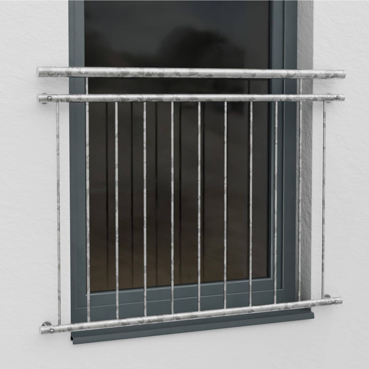 Französischer Balkon verzinkt Standard