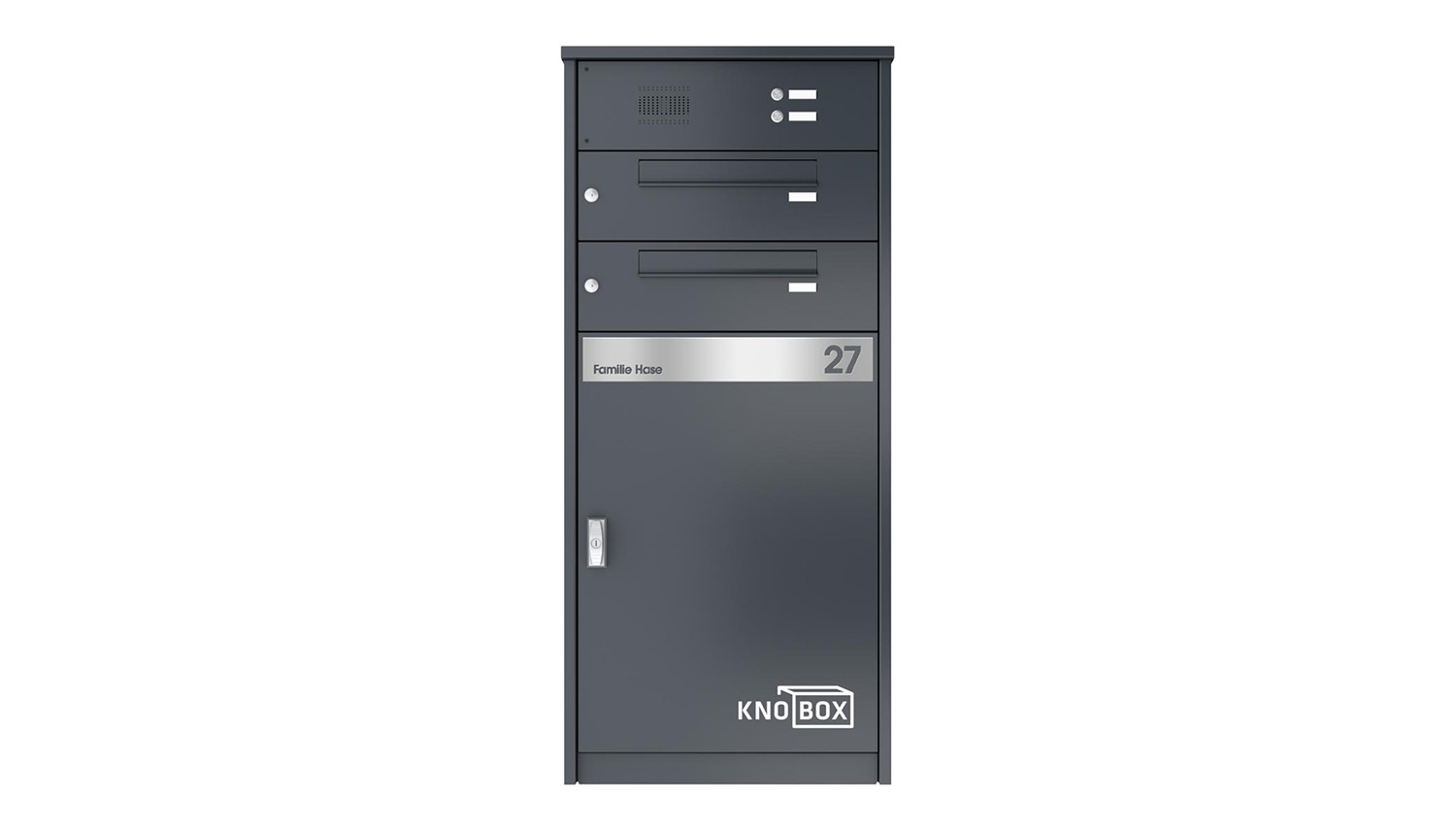Paketbox Aluminium Knobox 14 XL von KNOBLOCH