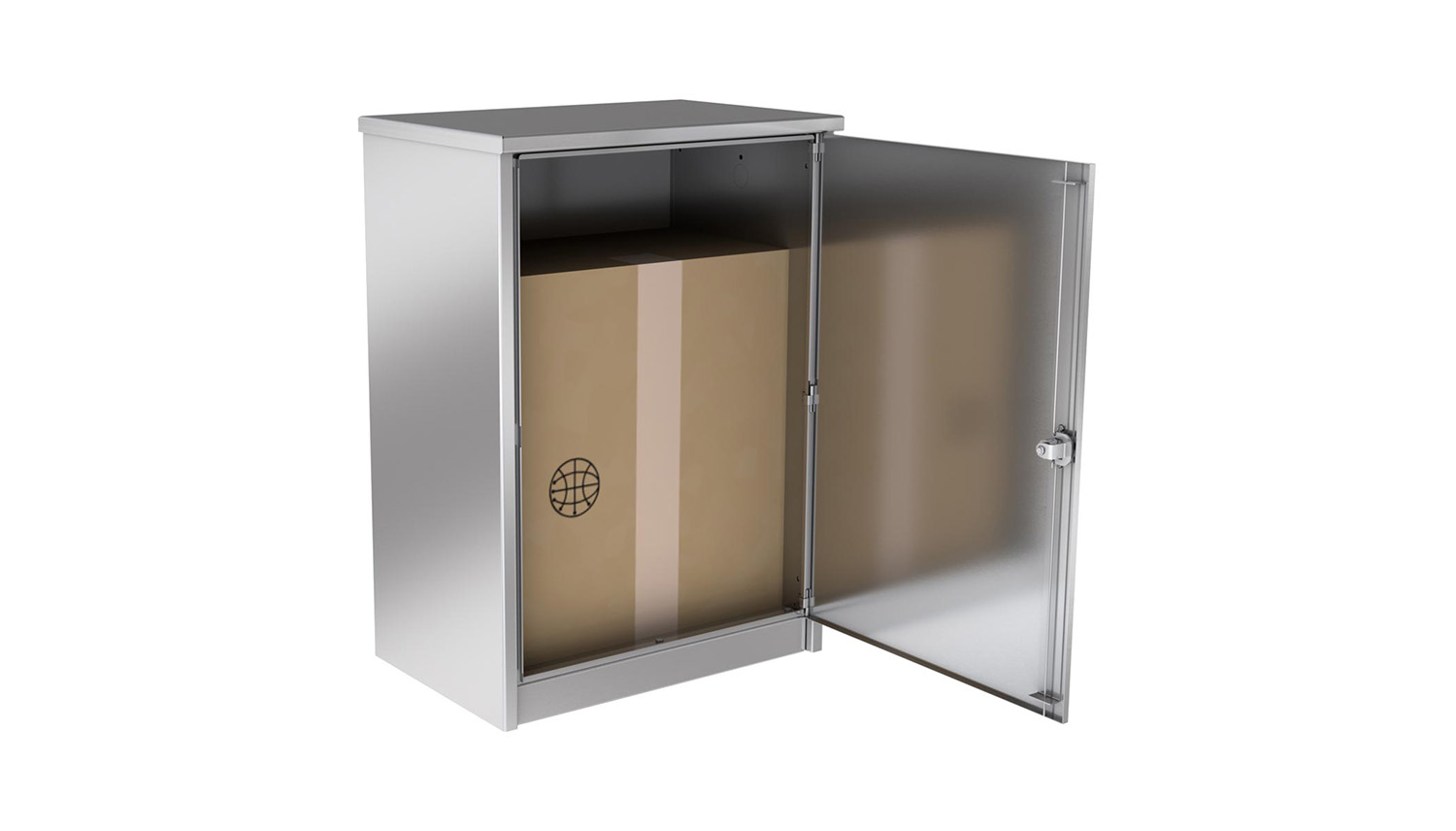 Paketbox Edelstahl Knobox 10 XL von KNOBLOCH