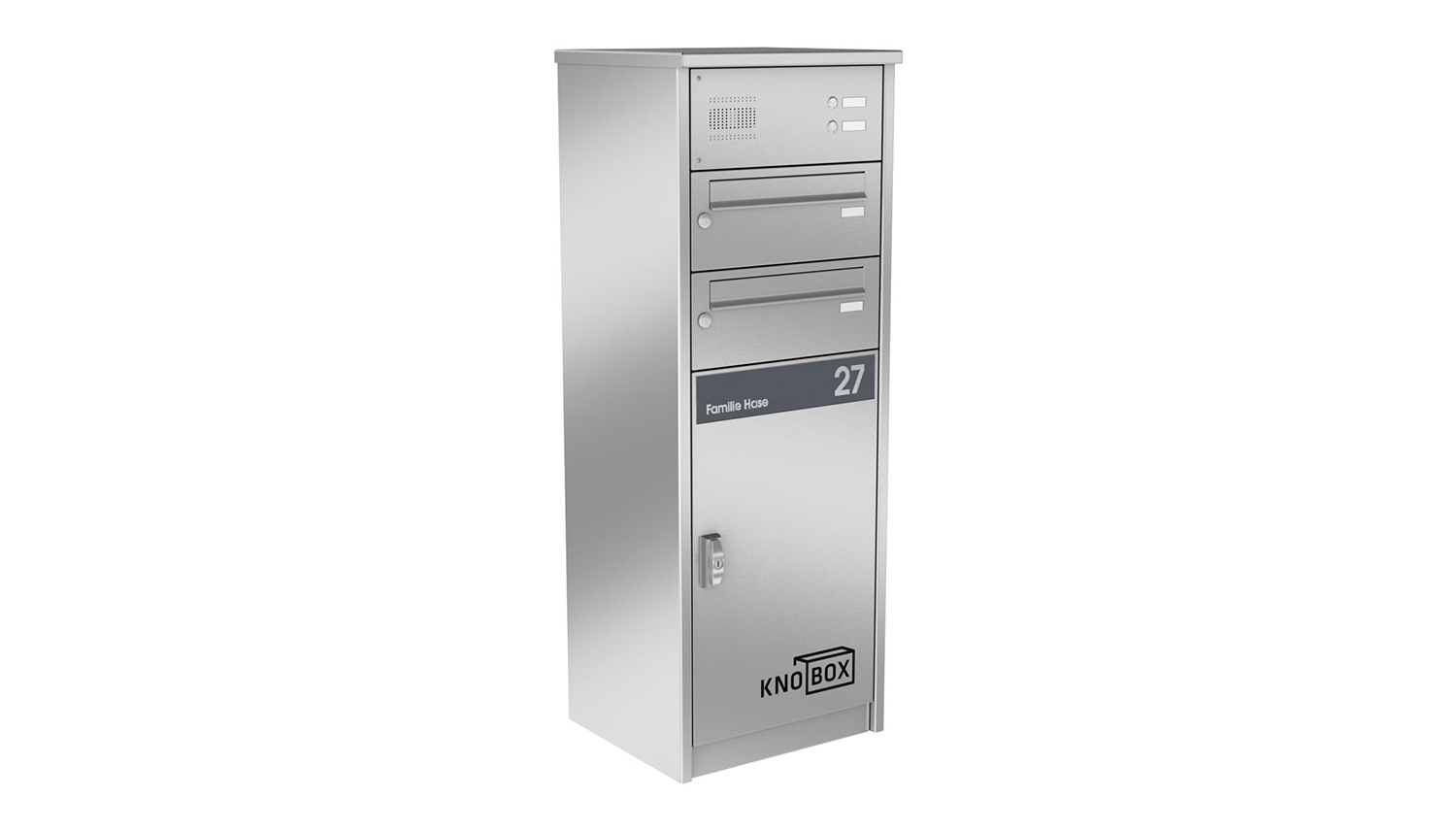 Paketbox Edelstahl Knobox 14 von KNOBLOCH