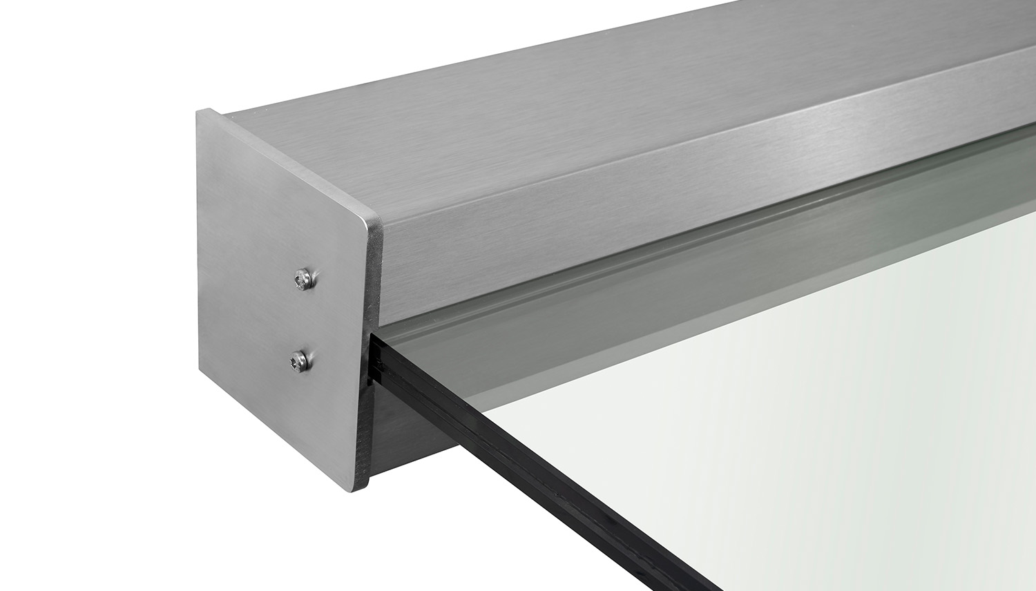 Vordach Aluminium Phönix Exklusiv VSG-Glas