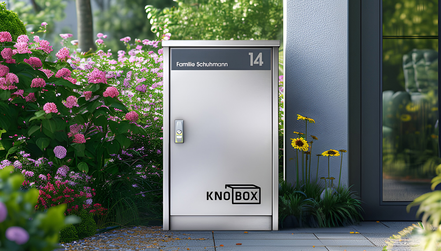 Paketbox Edelstahl Knobox 10 von KNOBLOCH