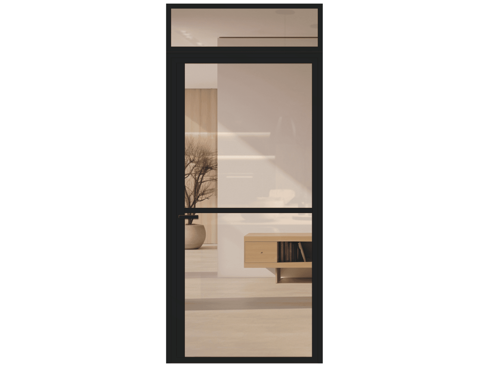 Lofttür Aluminium und Glas LOFT DE LUXE - Loft 1