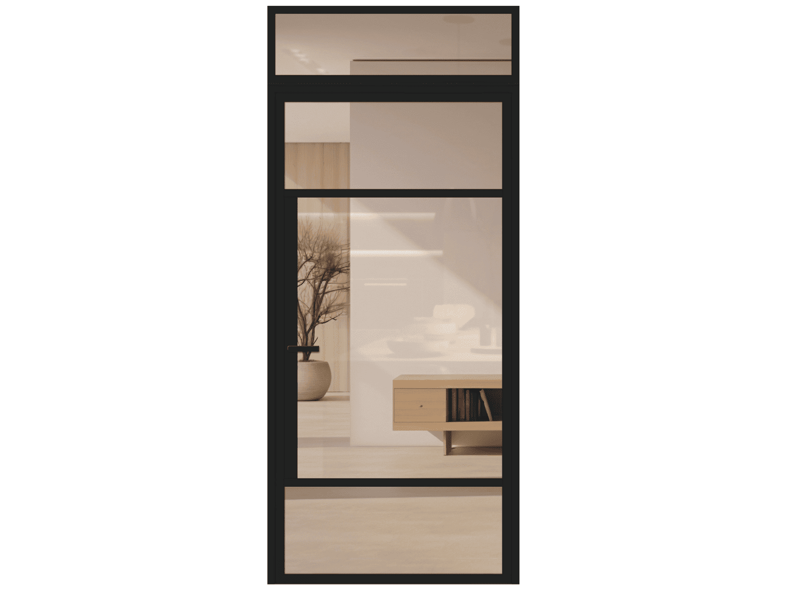 Lofttür Aluminium und Glas LOFT DE LUXE - Loft 7