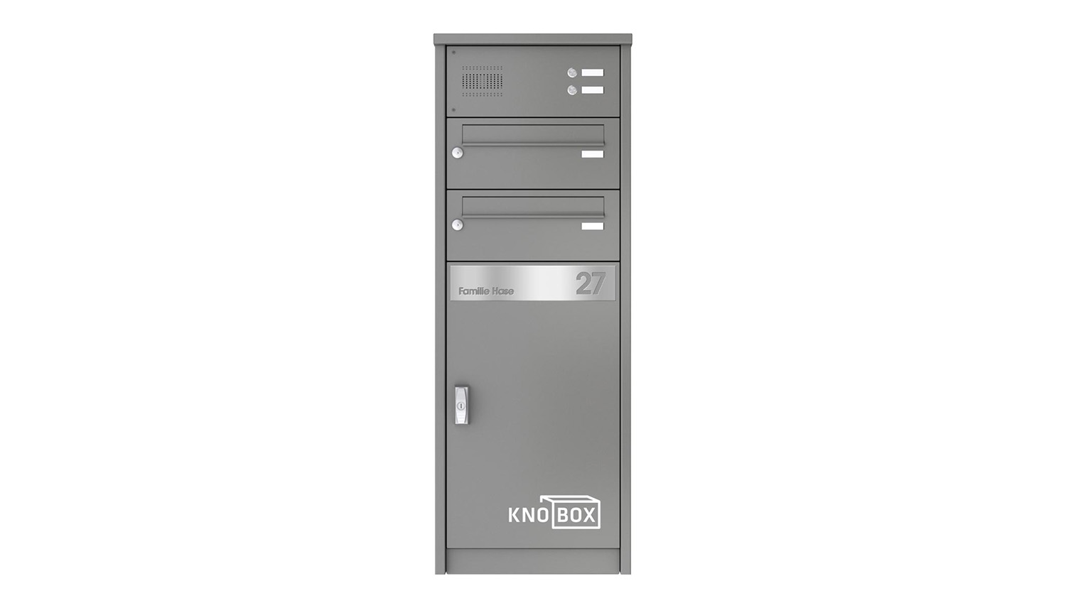 Paketbox Aluminium Knobox 14 von KNOBLOCH
