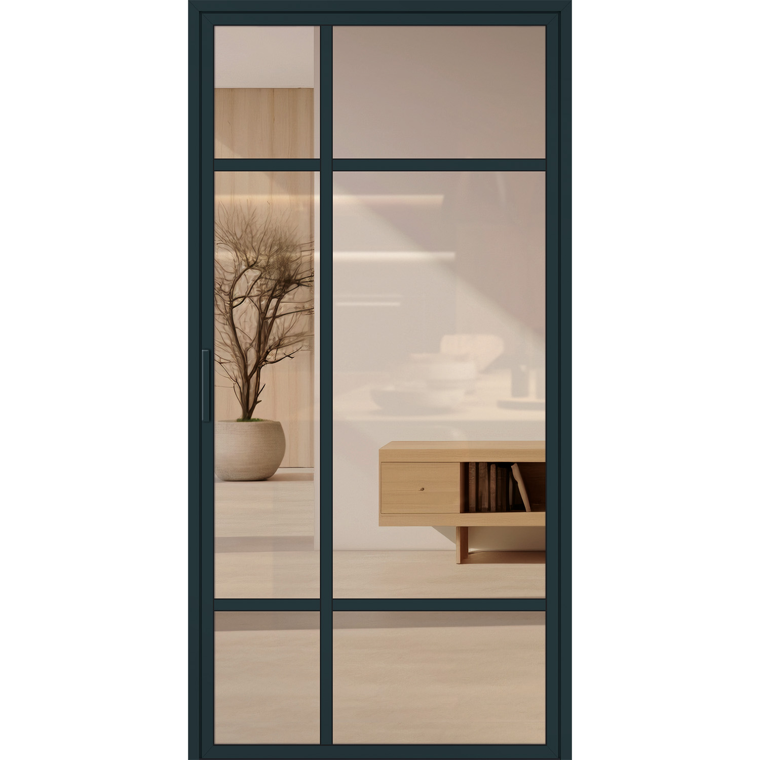 Lofttür Aluminium und Glas LOFT DE LUXE - Loft 8