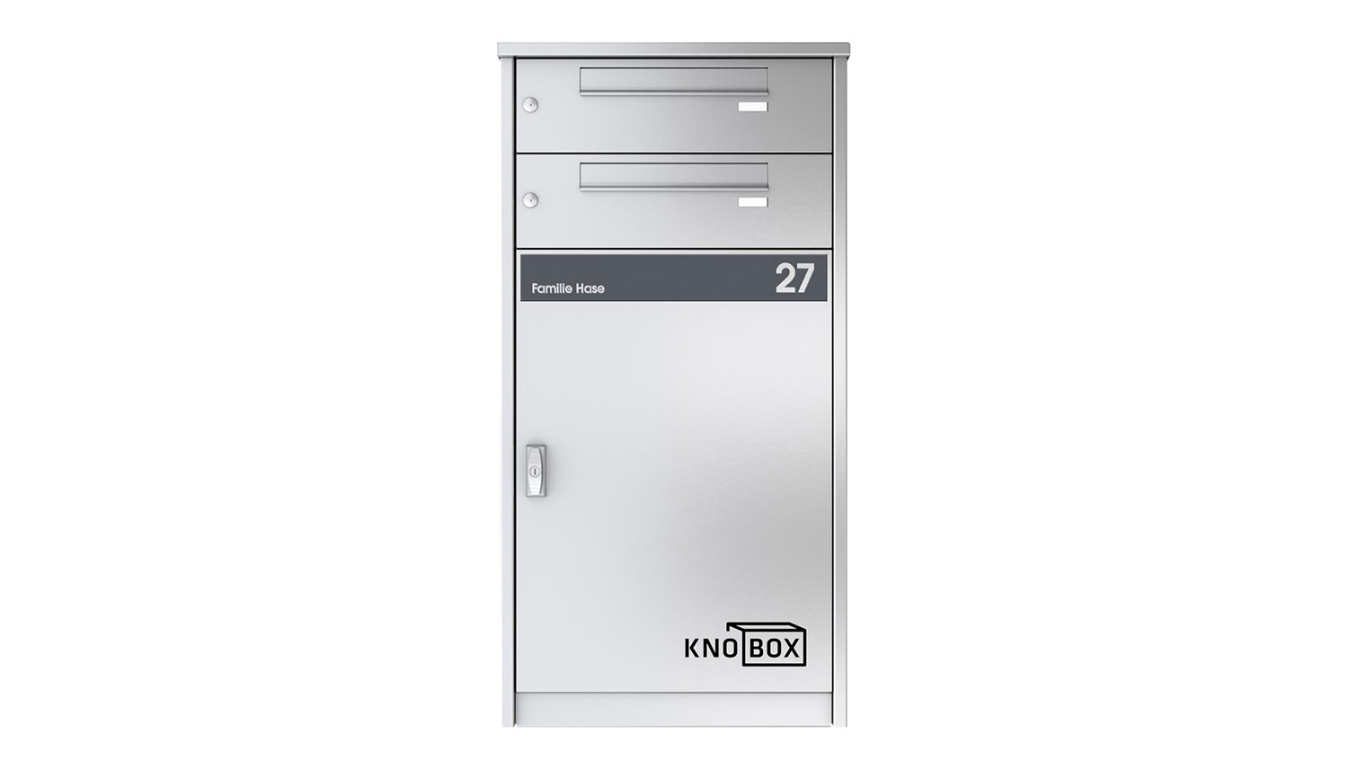 Paketbox Edelstahl Knobox 13 XL von KNOBLOCH