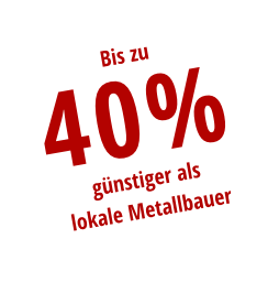 40% günstiger