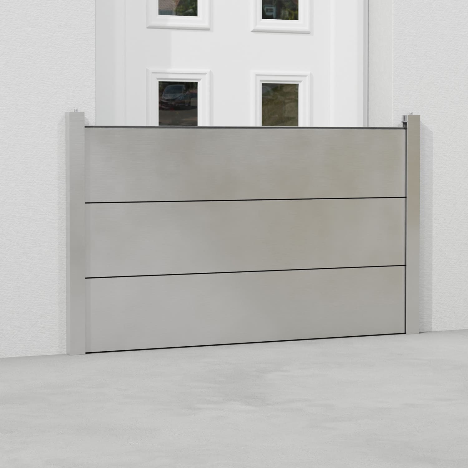 Mobiler Hochwasserschutz Aluminium für Türen