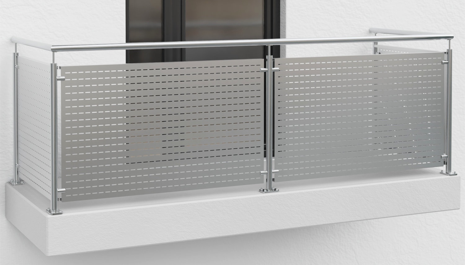 Balkonverkleidung Aluminium RE GE