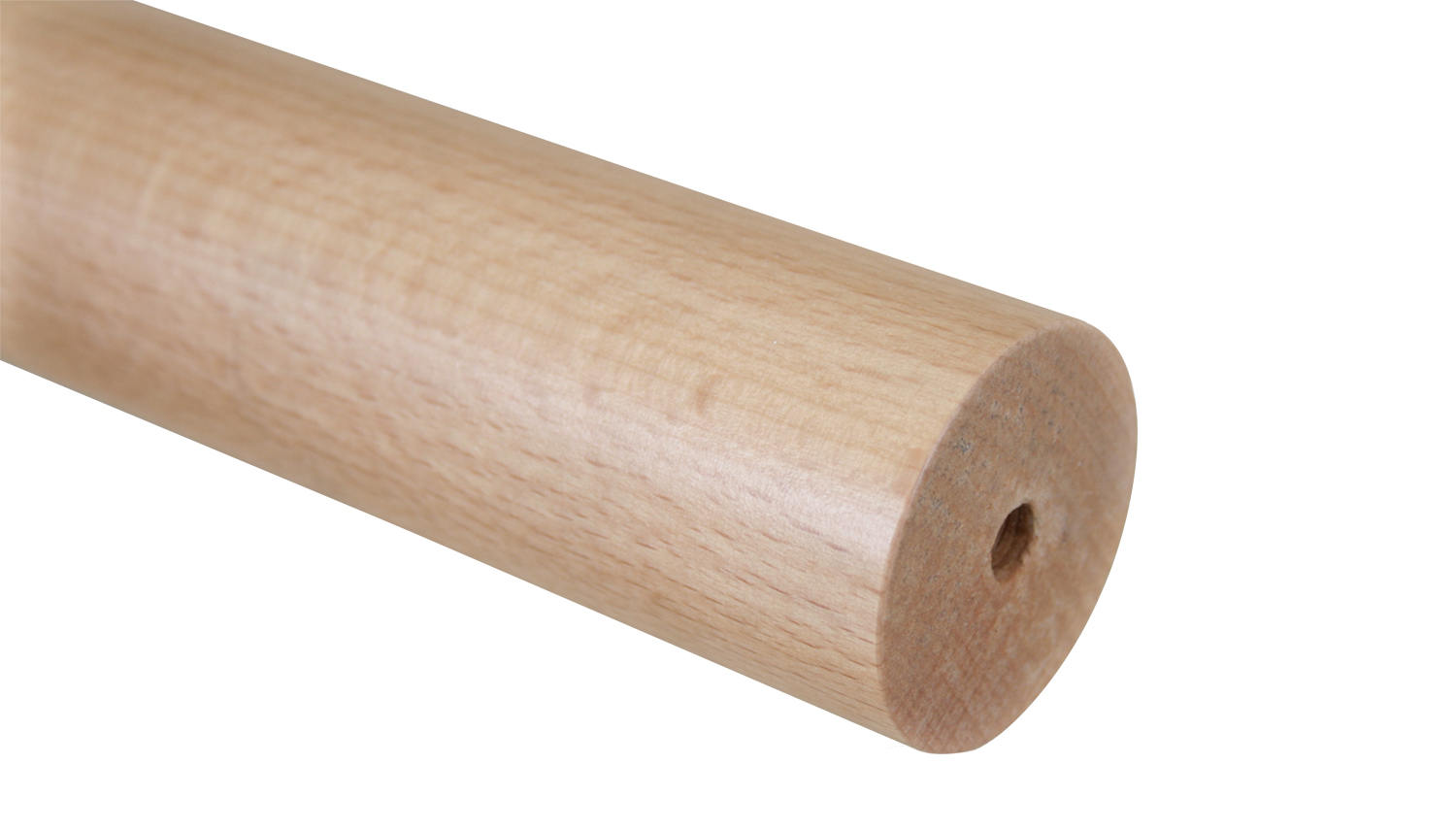 Handlauf Holz Buche 1000 mm mit Bohrungen