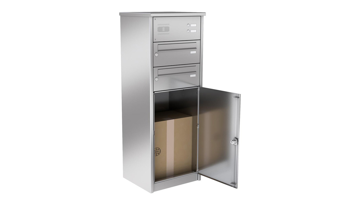 Paketbox Edelstahl Knobox 14 von KNOBLOCH