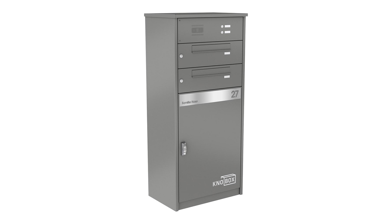 Paketbox Aluminium Knobox 14 XL von KNOBLOCH