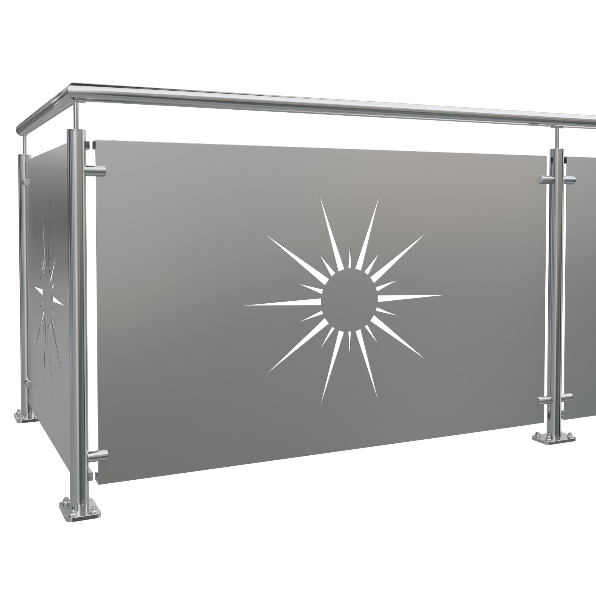 Balkonverkleidung Aluminium SO
