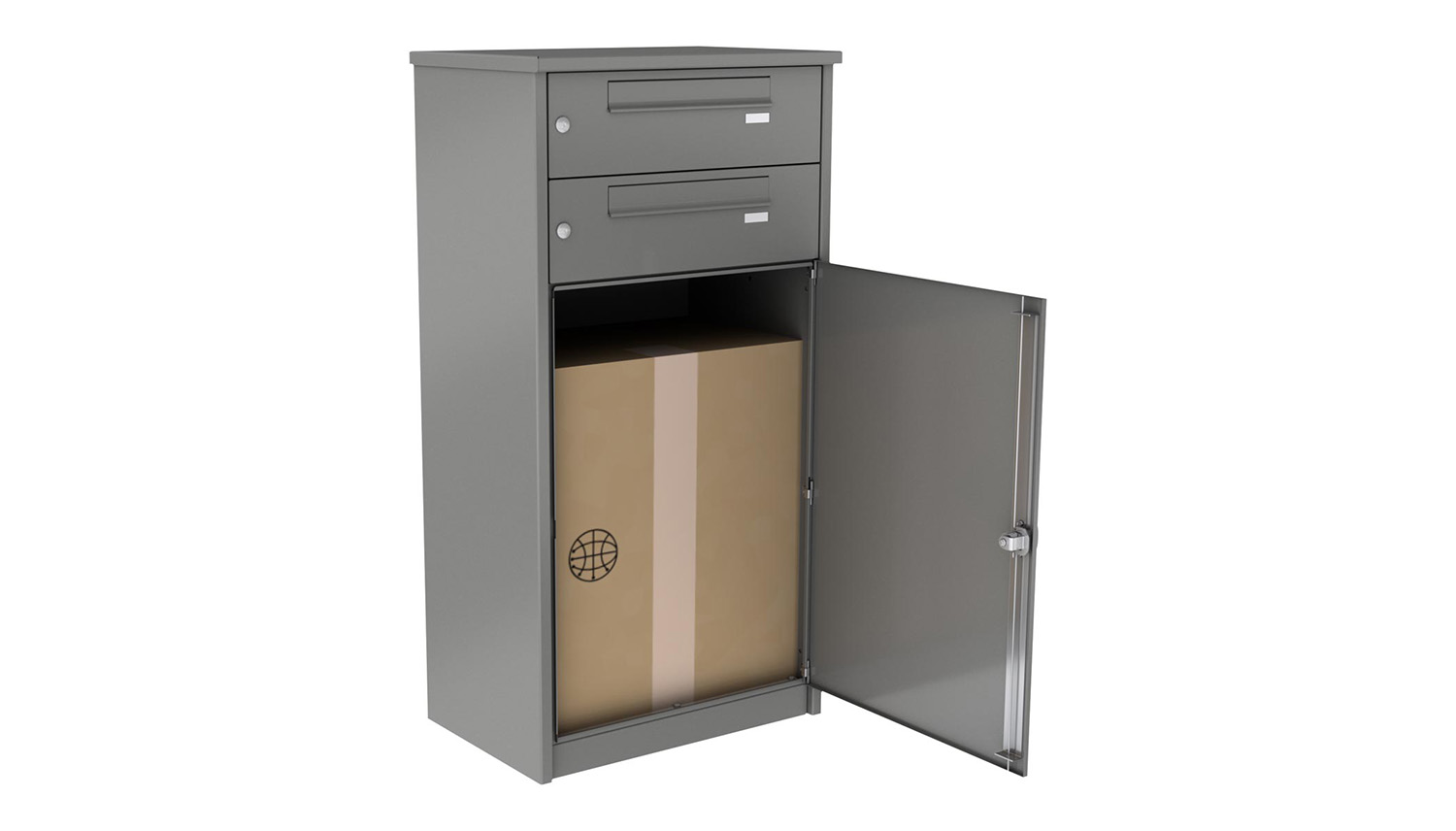 Paketbox Aluminium Knobox 13 XL von KNOBLOCH