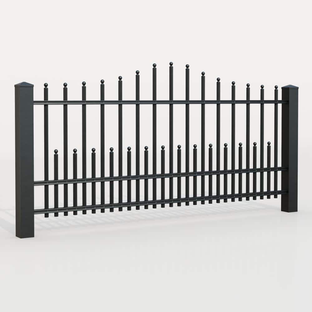 Gartenzaun Alu Palisaden DPP Classic, WE